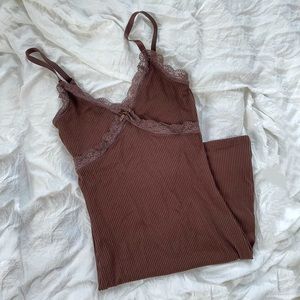 Y2K Brown Dress